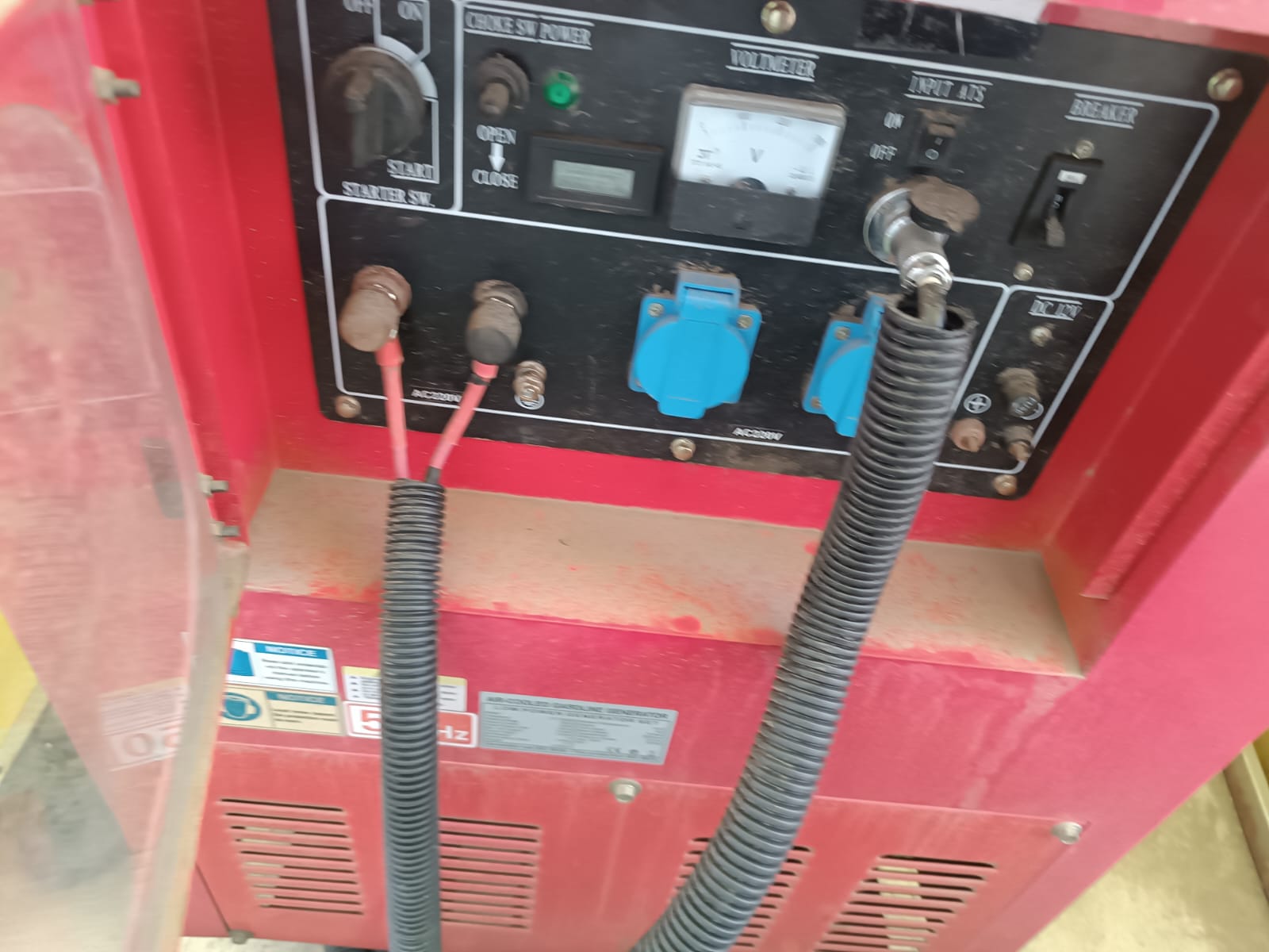 Equipamiento eléctrico y sistema de respaldo